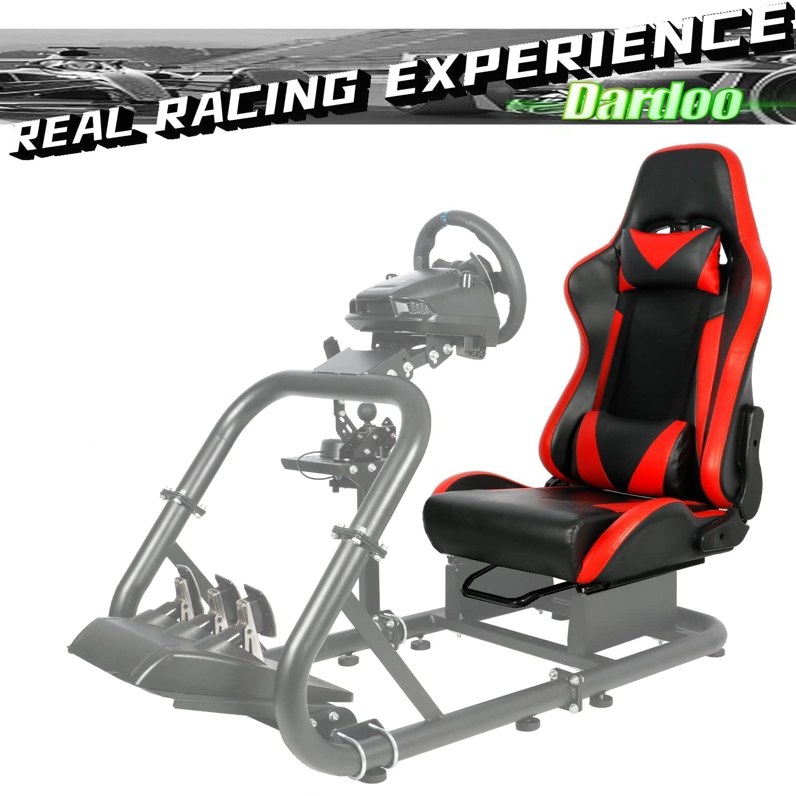 Amazon.co.jp: Dardoo Racing ゲーミングバケットシート 調節可能な